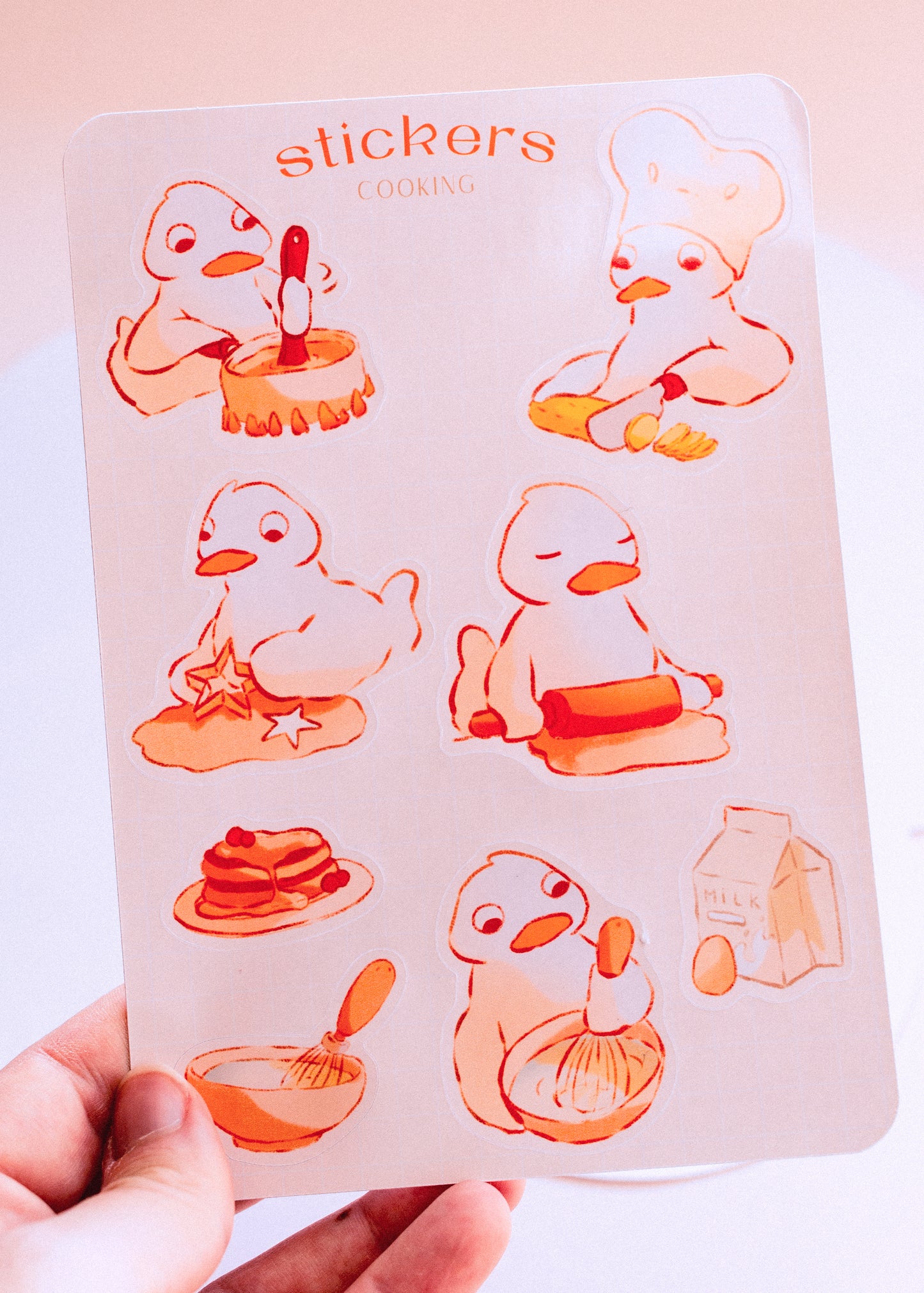 Feuille de stickers - Cuisine