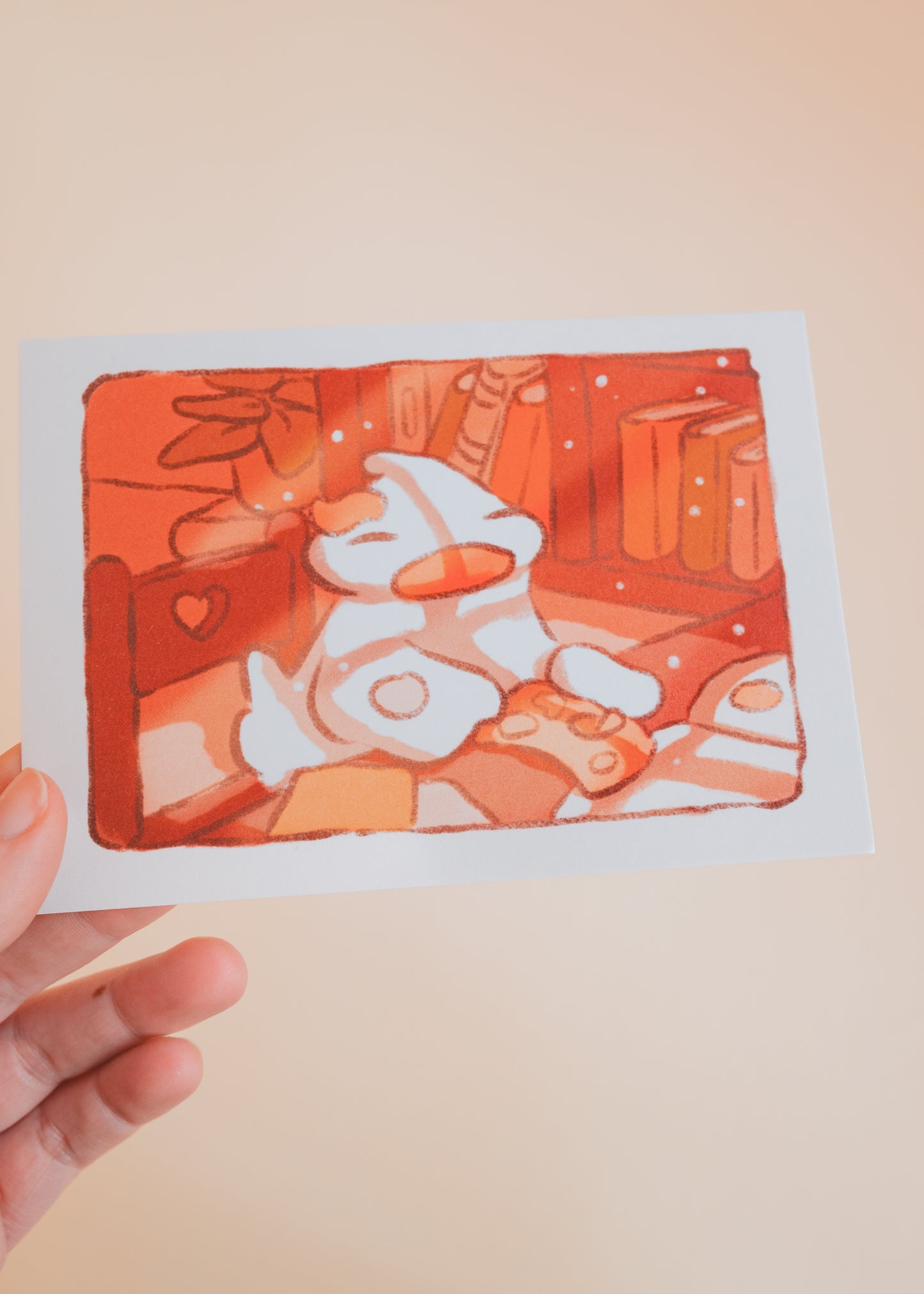 Minis prints - Canard fou de stickers