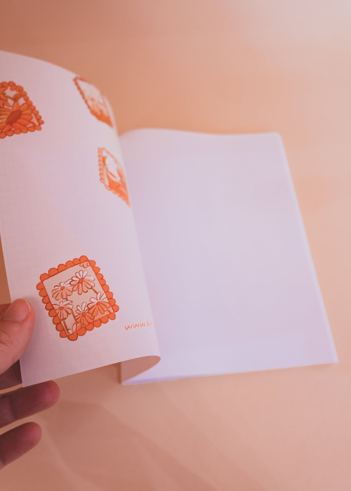 Carnet - Canard sous le porche