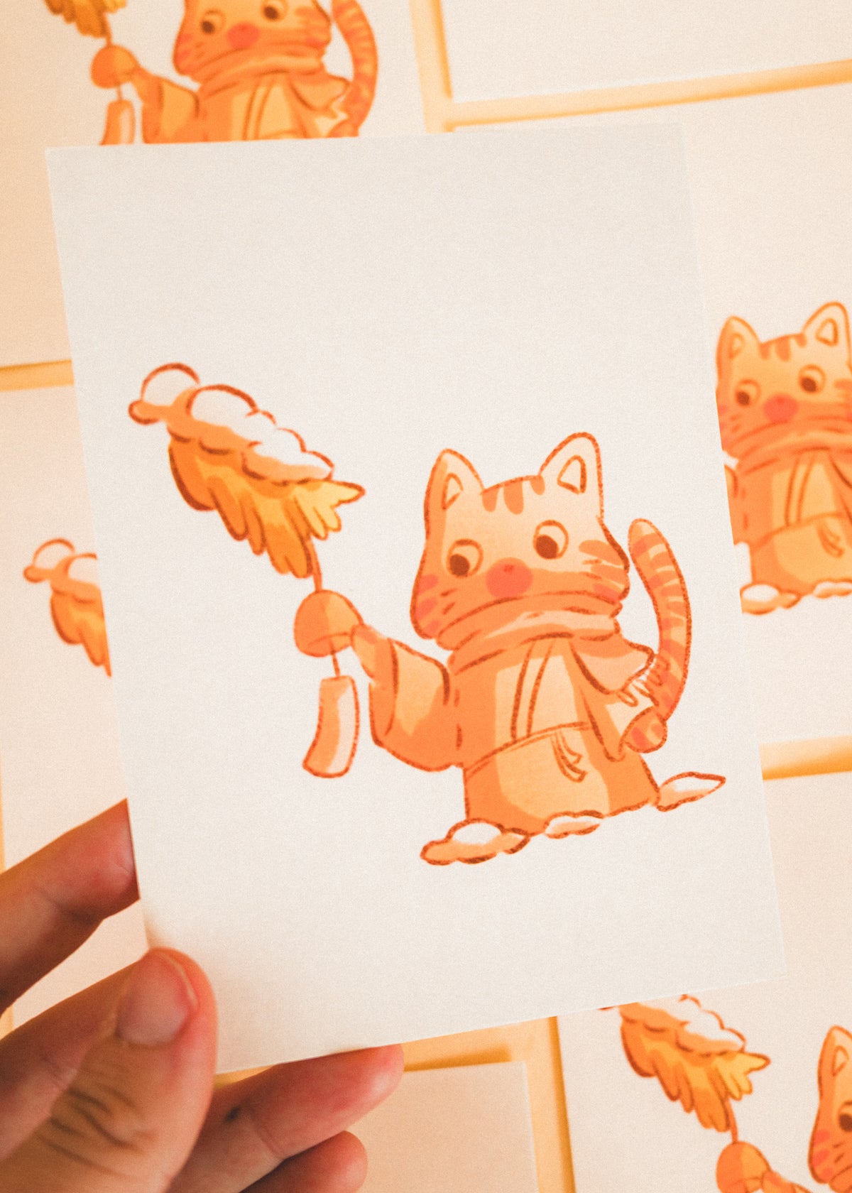 Mini prints - Duck in the bag