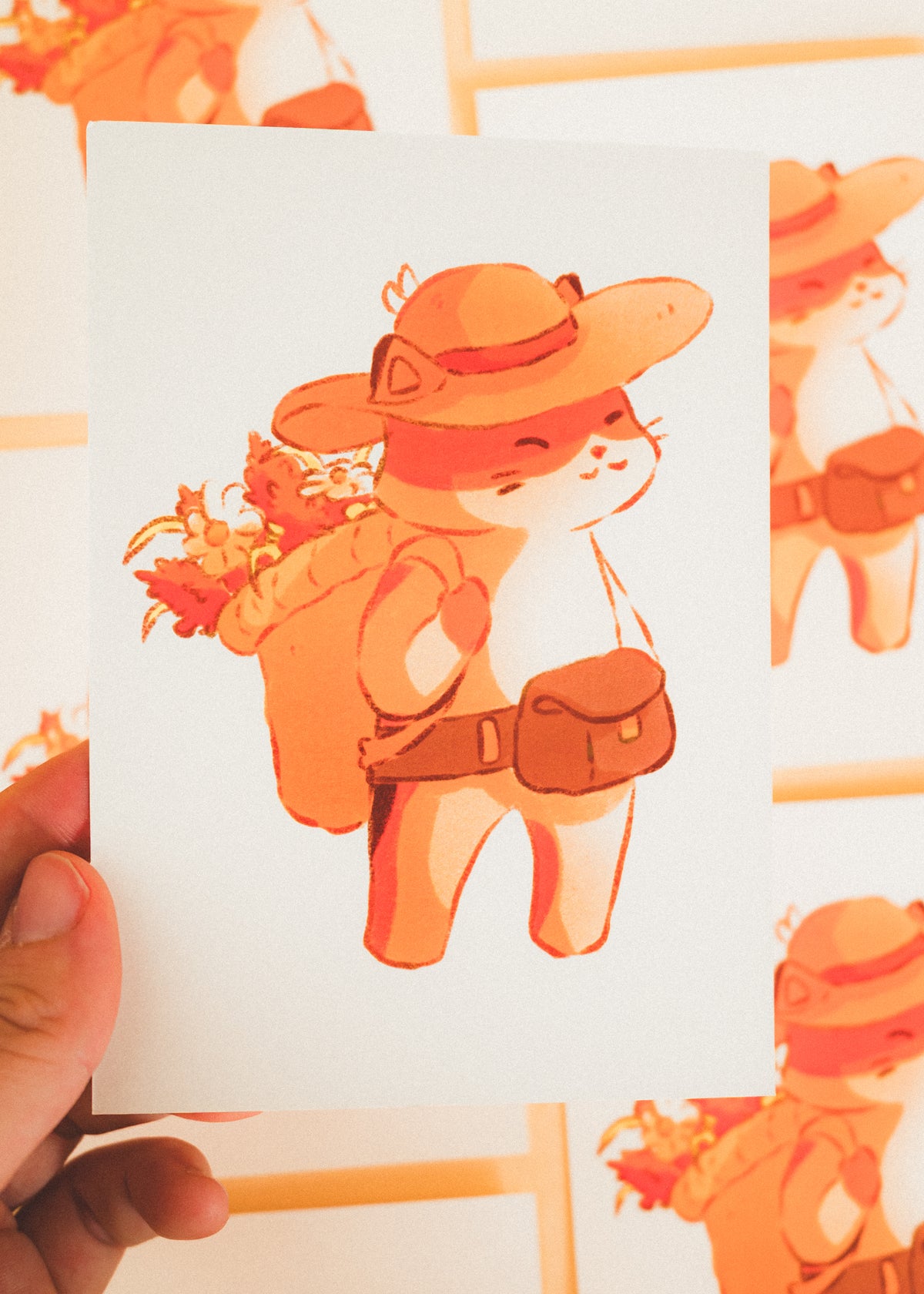 Minis prints - Chat printannier