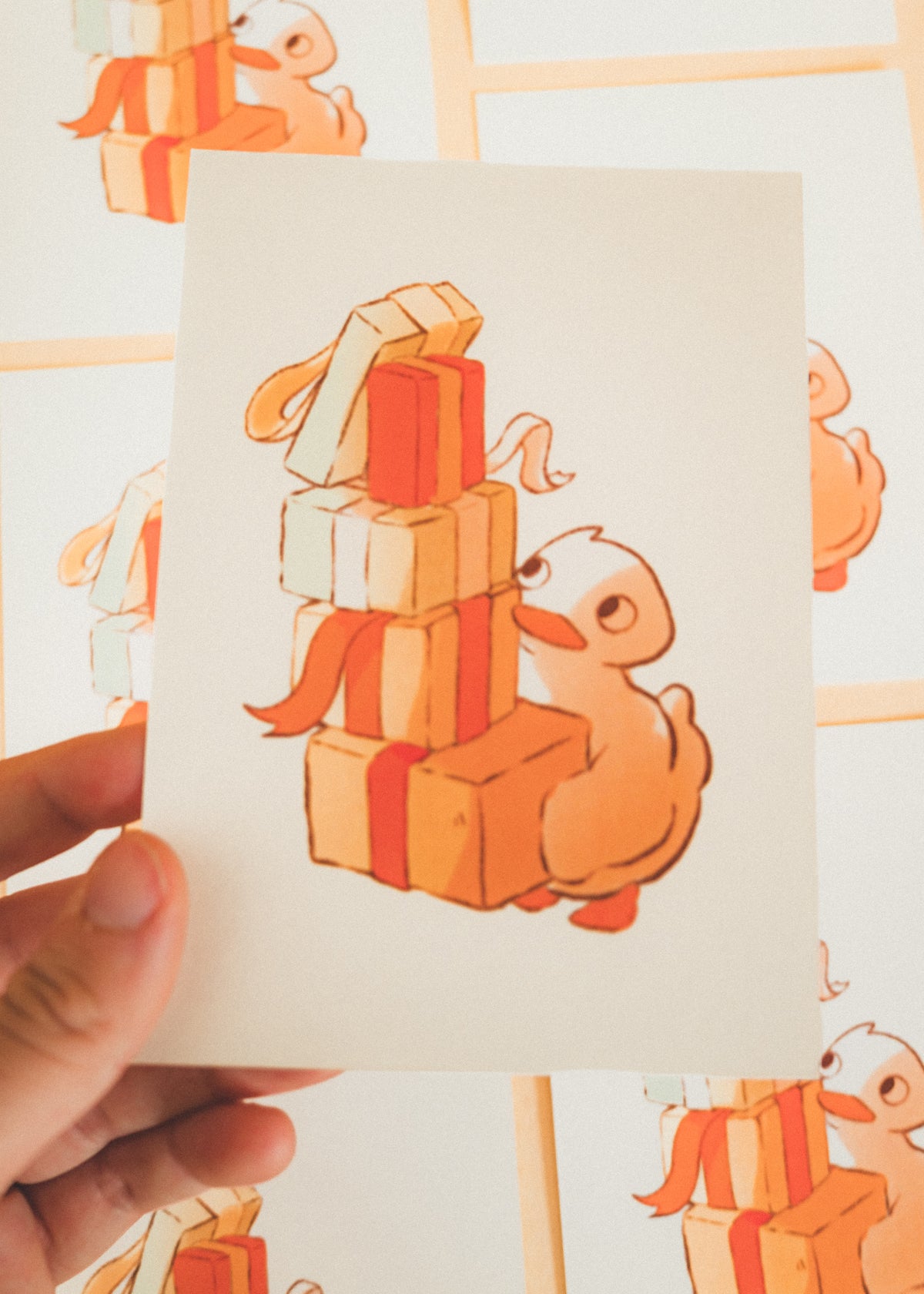 Minis prints - Montagne de cadeaux