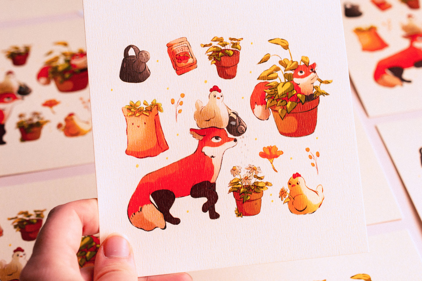 Print - Renards printanniers