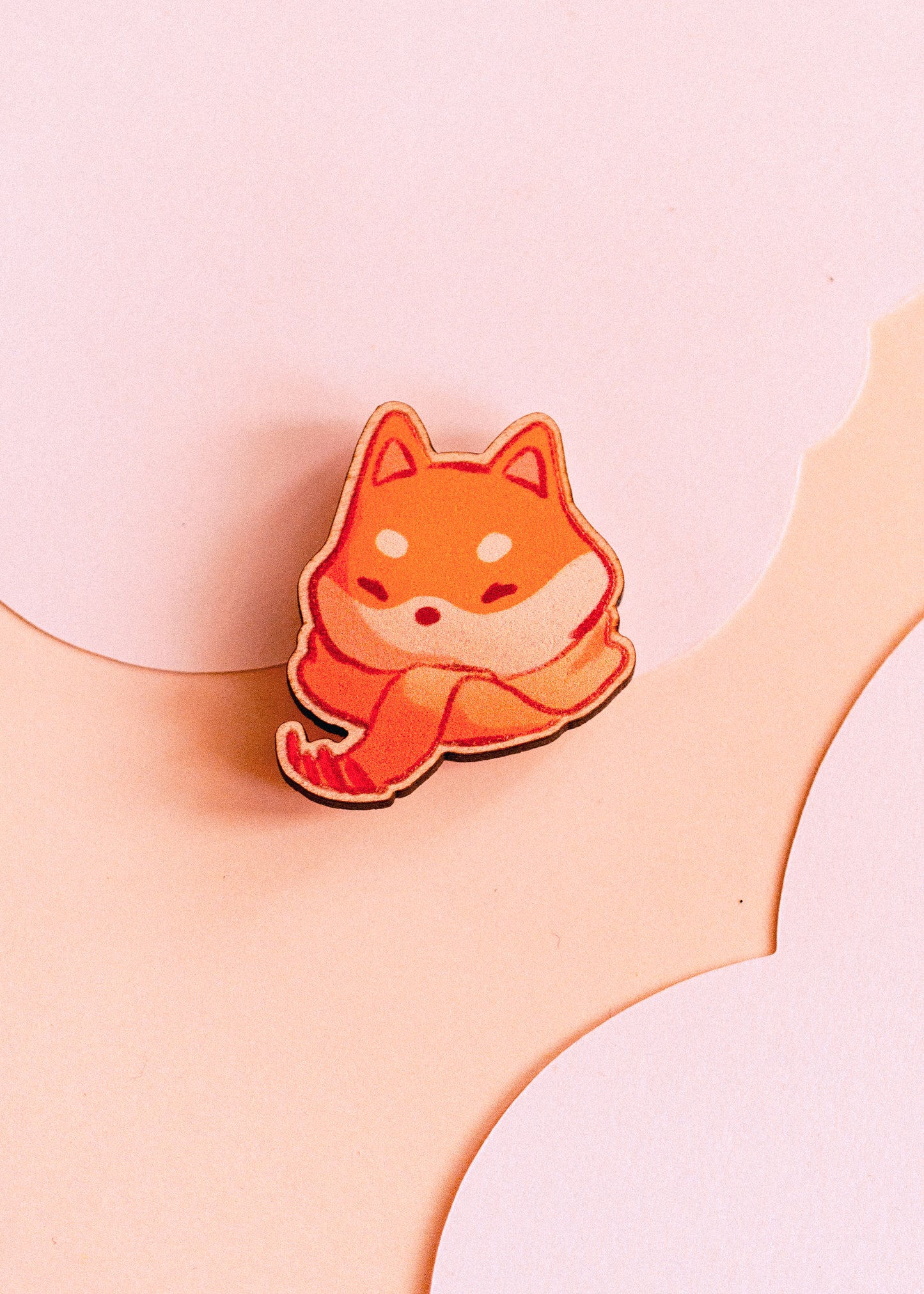 Magnet - Shiba scarf
