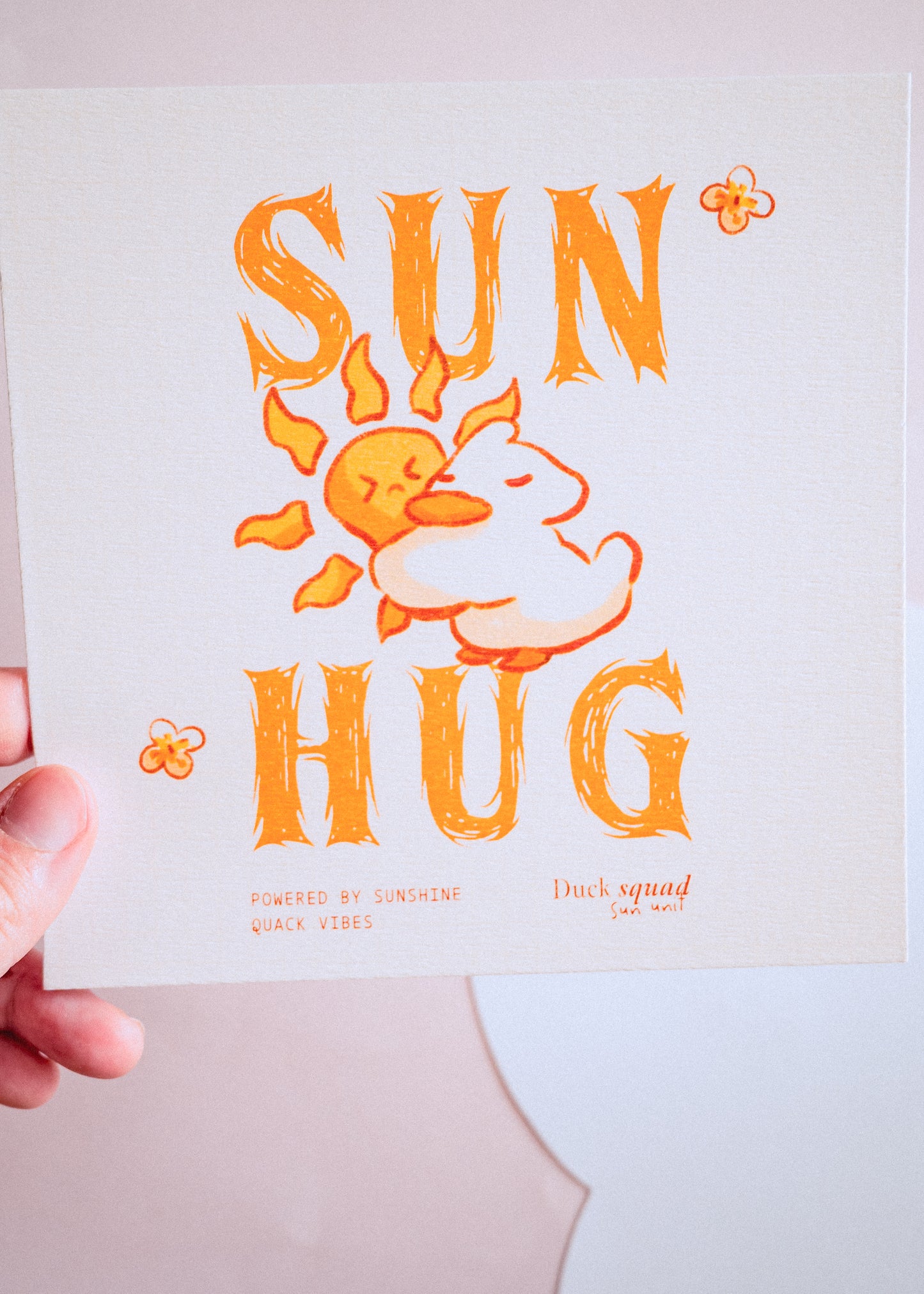 Print - Sun hug