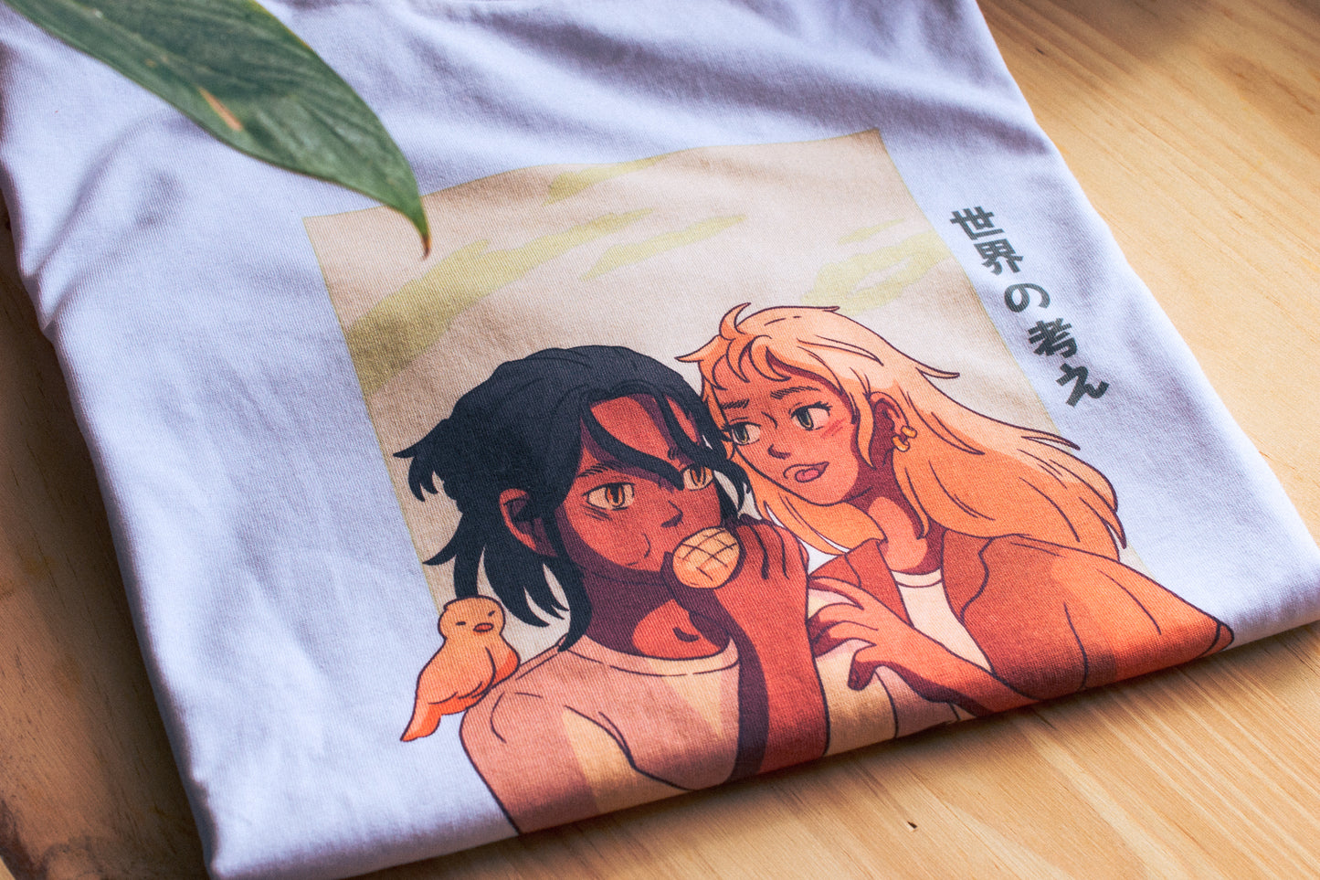 Tee-shirt UNISEXE - Melon pan couple