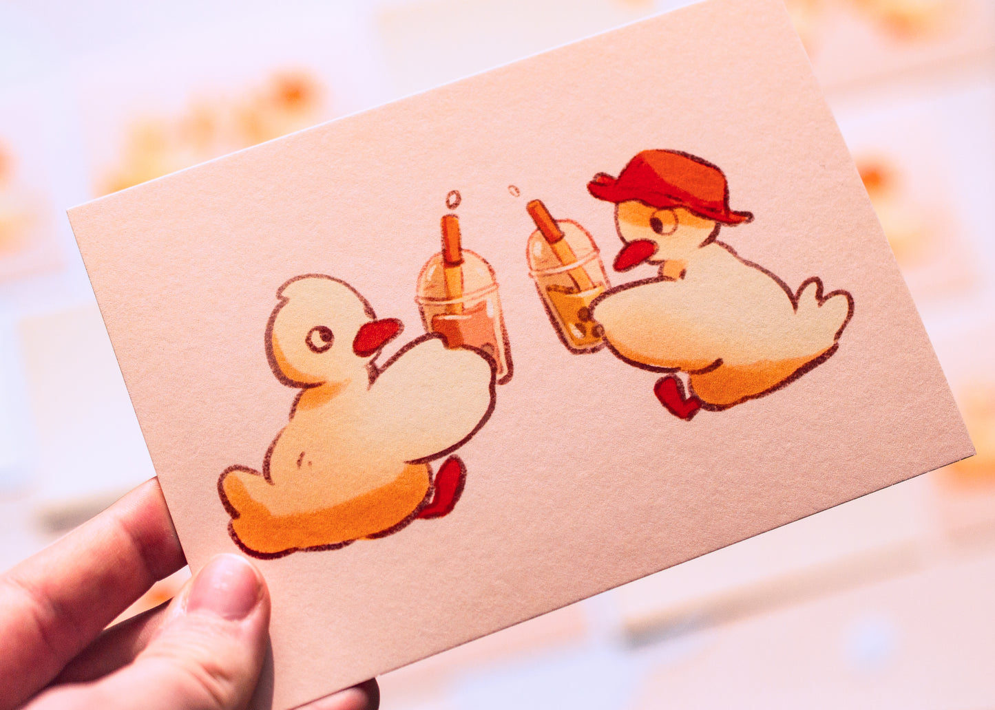 Minis prints - Canards bubble tea