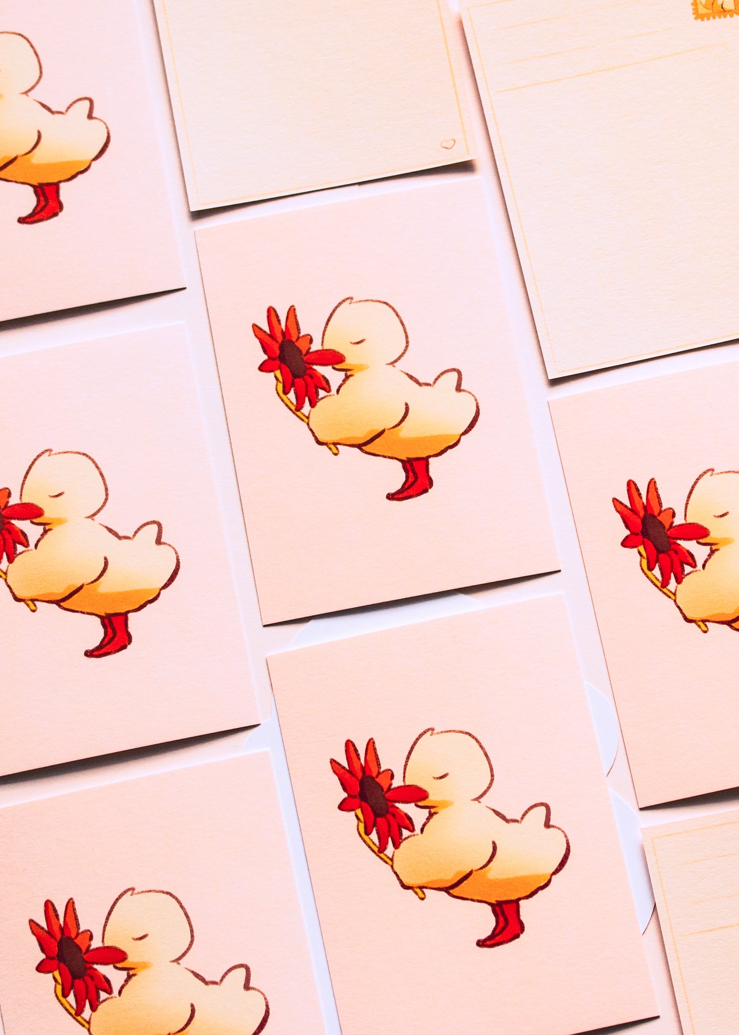 Minis prints - Canard tournesol
