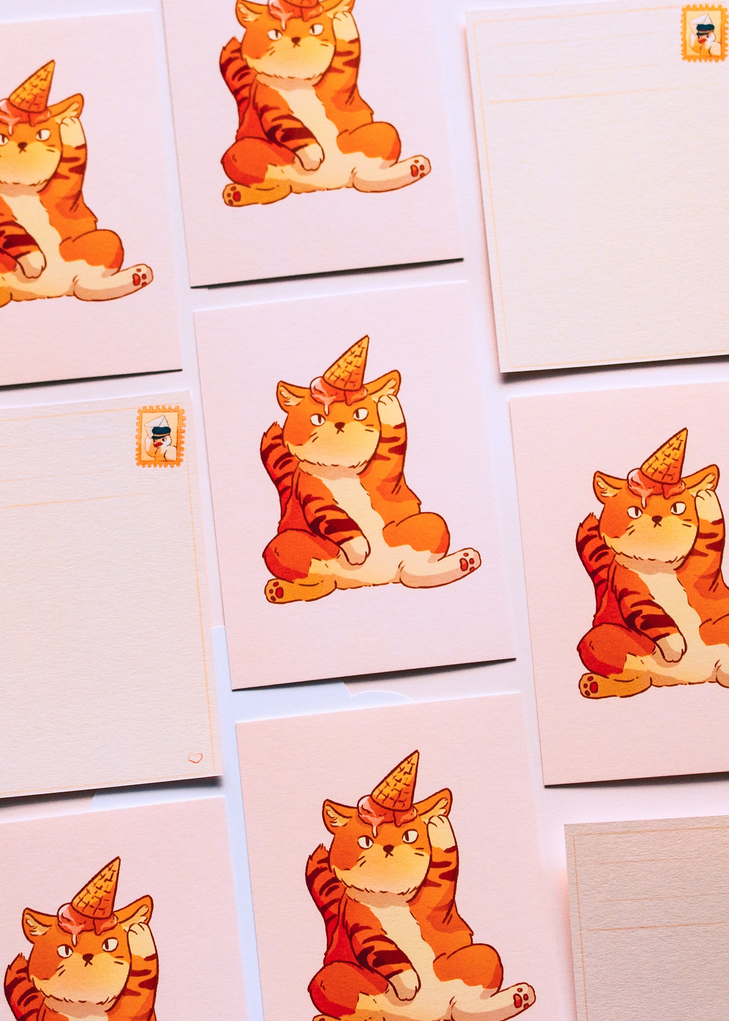 Minis prints - Chat glace