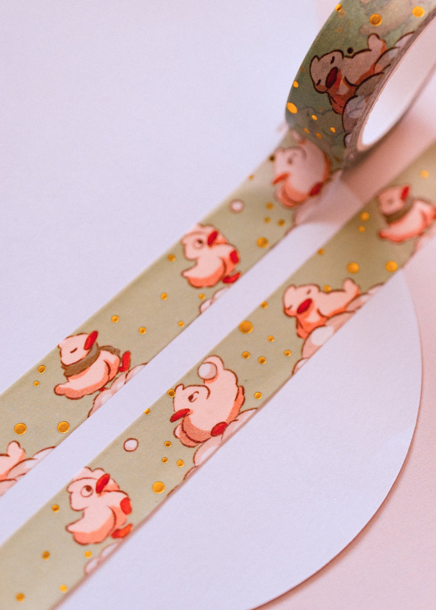 Washi tape - Winter duck