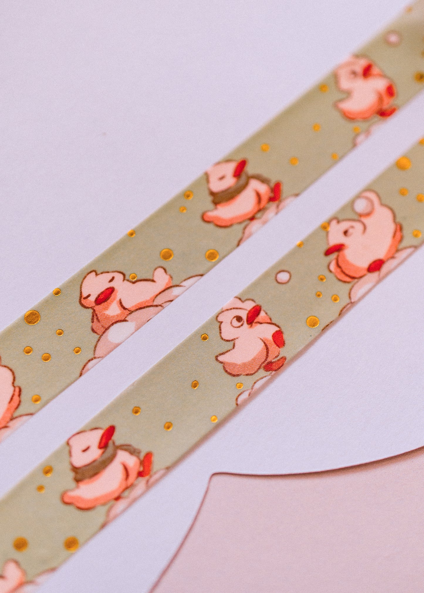 Washi tape - Winter duck