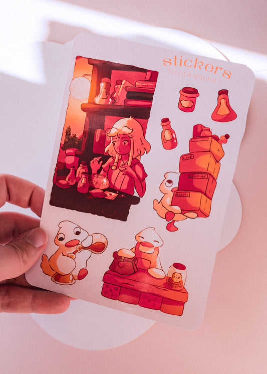 Sticker sheet - Yumyum