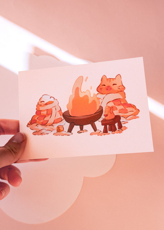 Mini prints - Duck in the bag