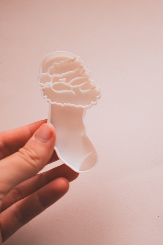 Cookie cutter - Duck in a sock
