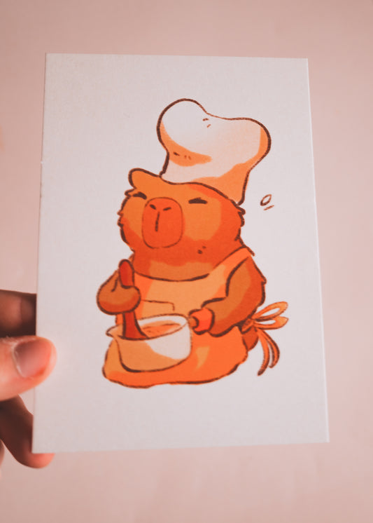 Mini prints - Duck in the bag