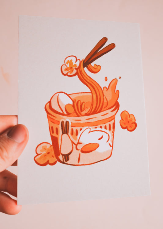 Mini prints - Duck in the bag