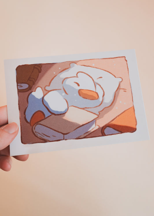 Mini prints - Duck in the bag