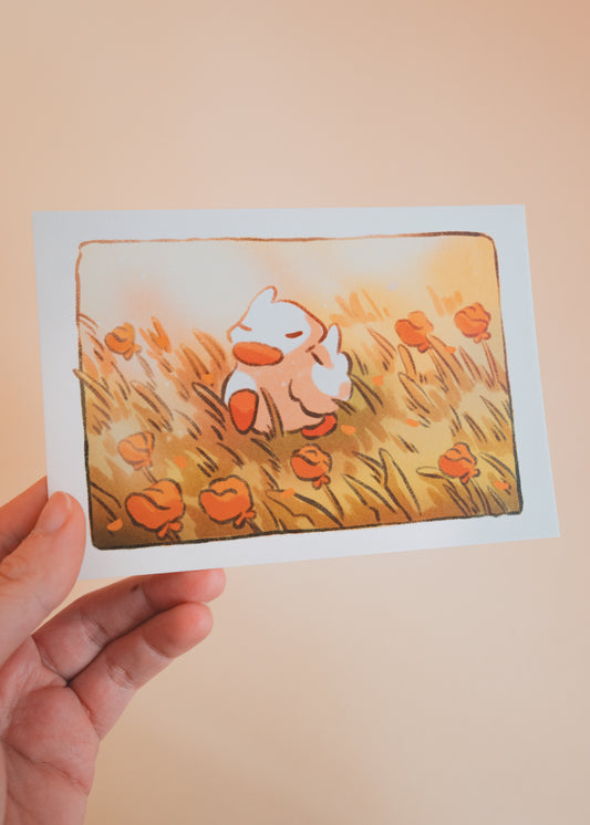 Mini prints - Duck in the bag