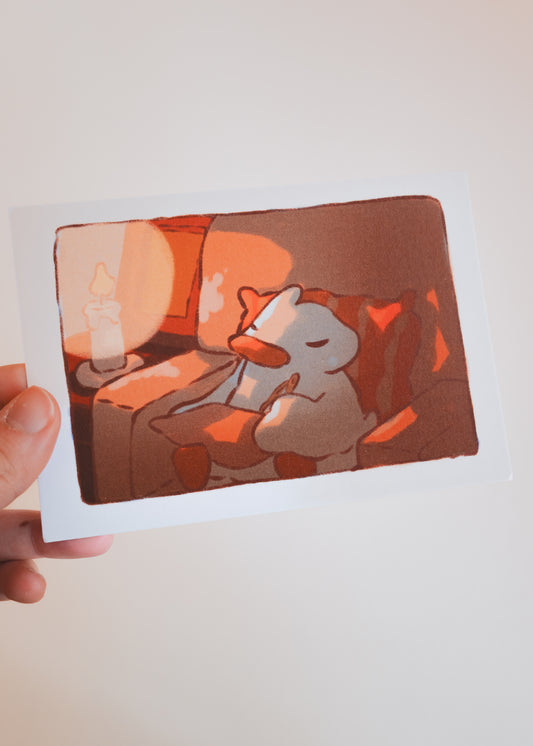 Mini prints - Duck in the bag