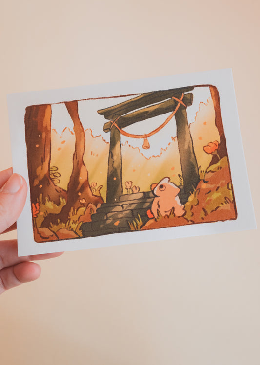 Mini prints - Duck in the bag