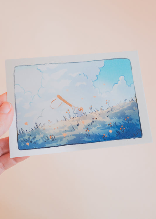Mini prints - Duck in the bag