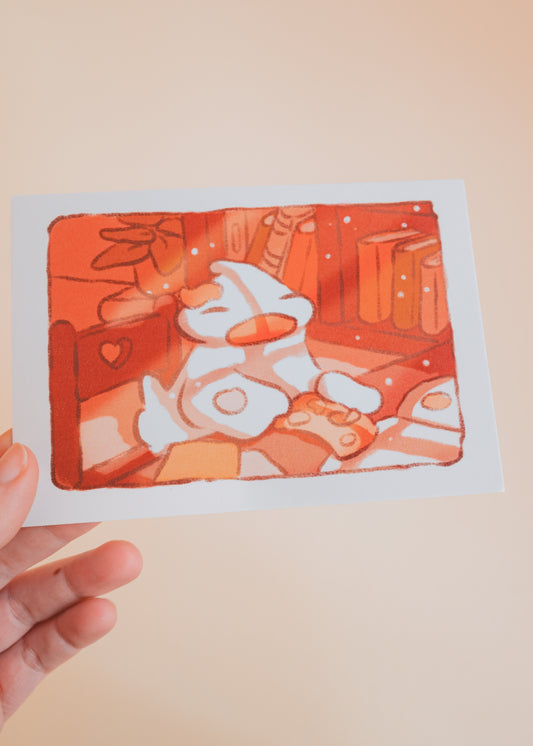 Mini prints - Duck in the bag