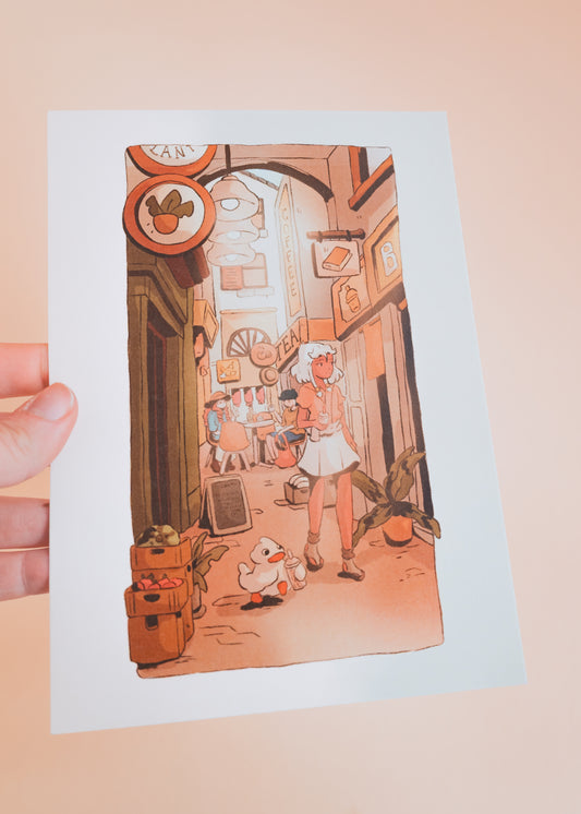 Print - Ruelle Parisienne