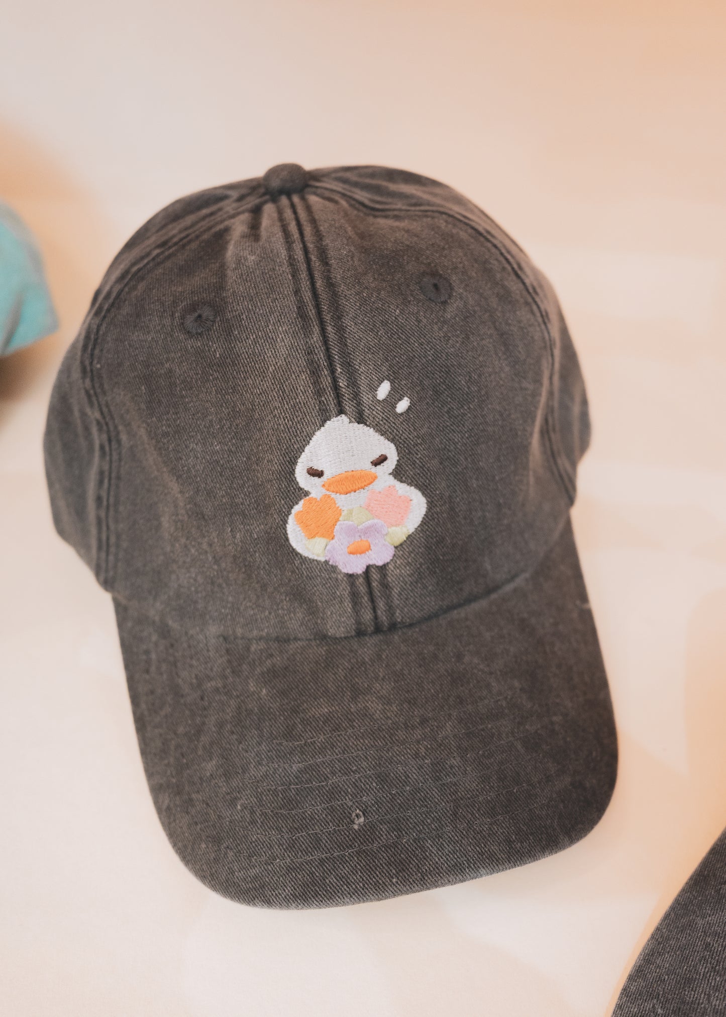 Casquettes - Canard bouquet de fleurs PRÉCOMMANDES