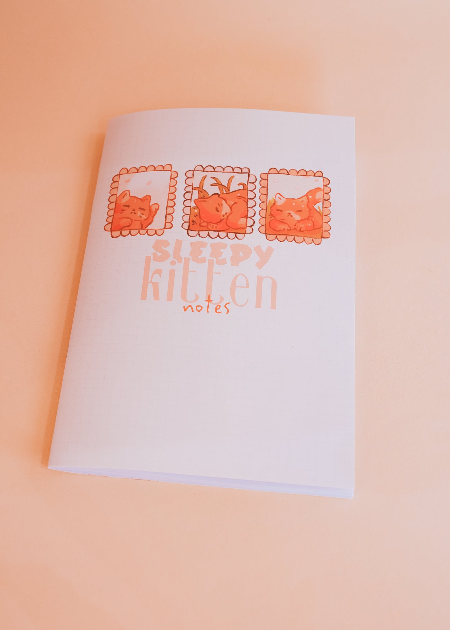 Carnet - Sleepy kitten