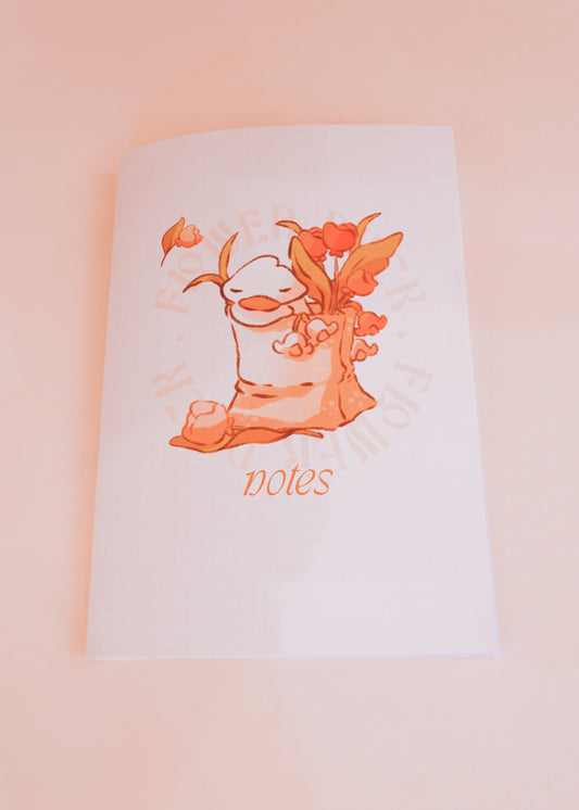 Carnet - Flower duck