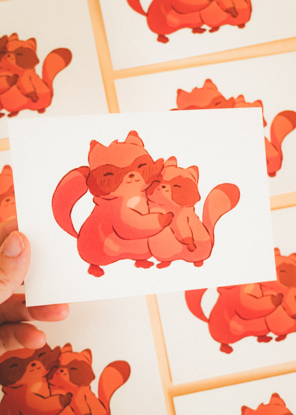Mini prints - Duck in the bag