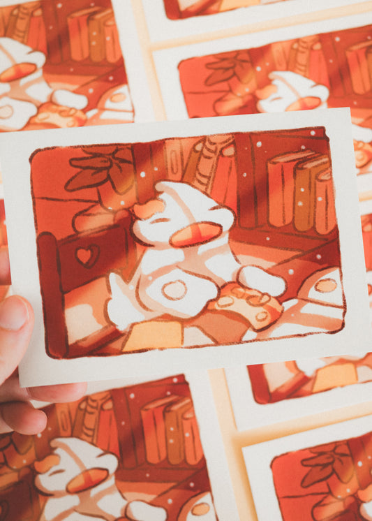 Minis prints - Canard fou de stickers