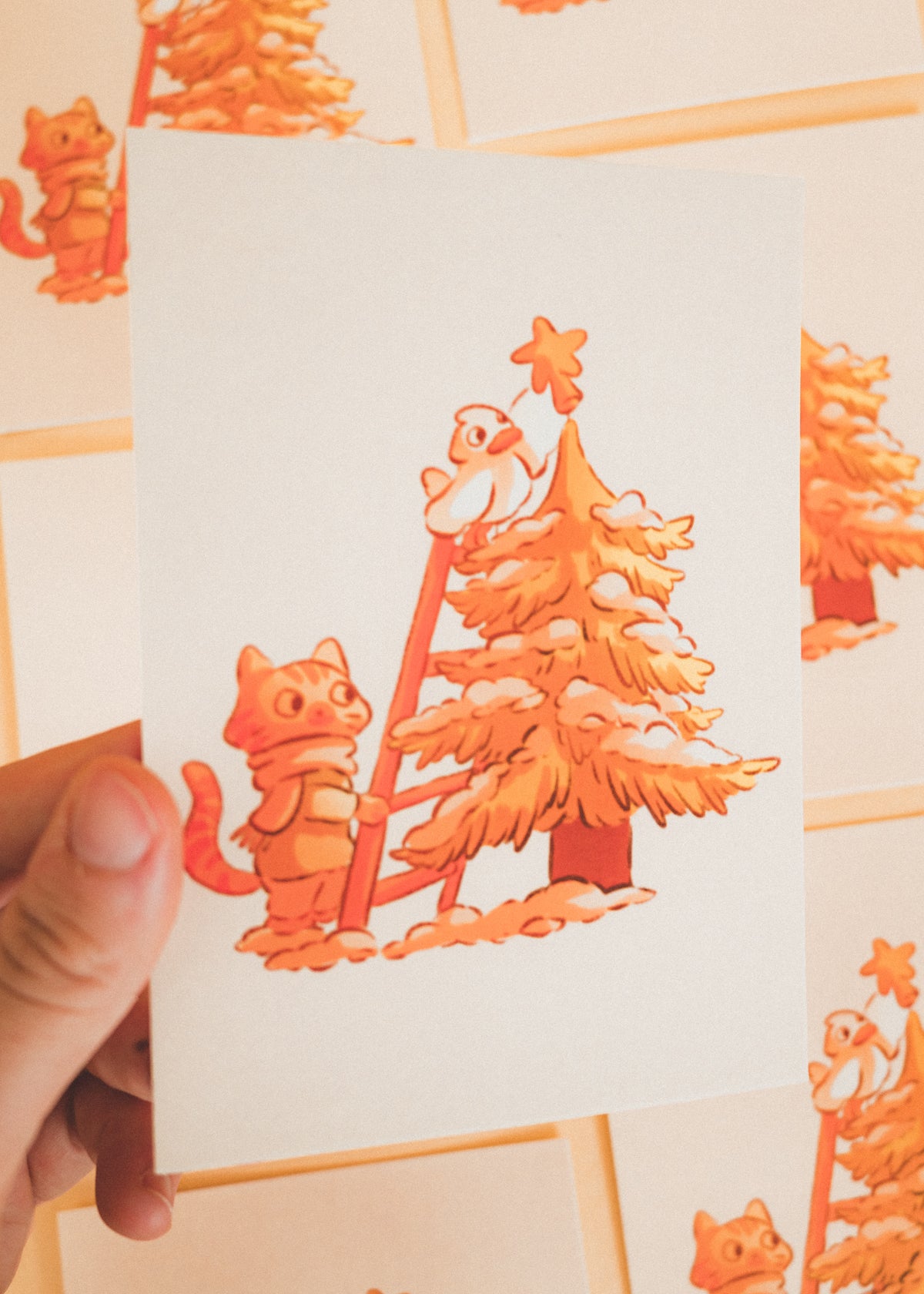 Mini prints - Duck in the bag