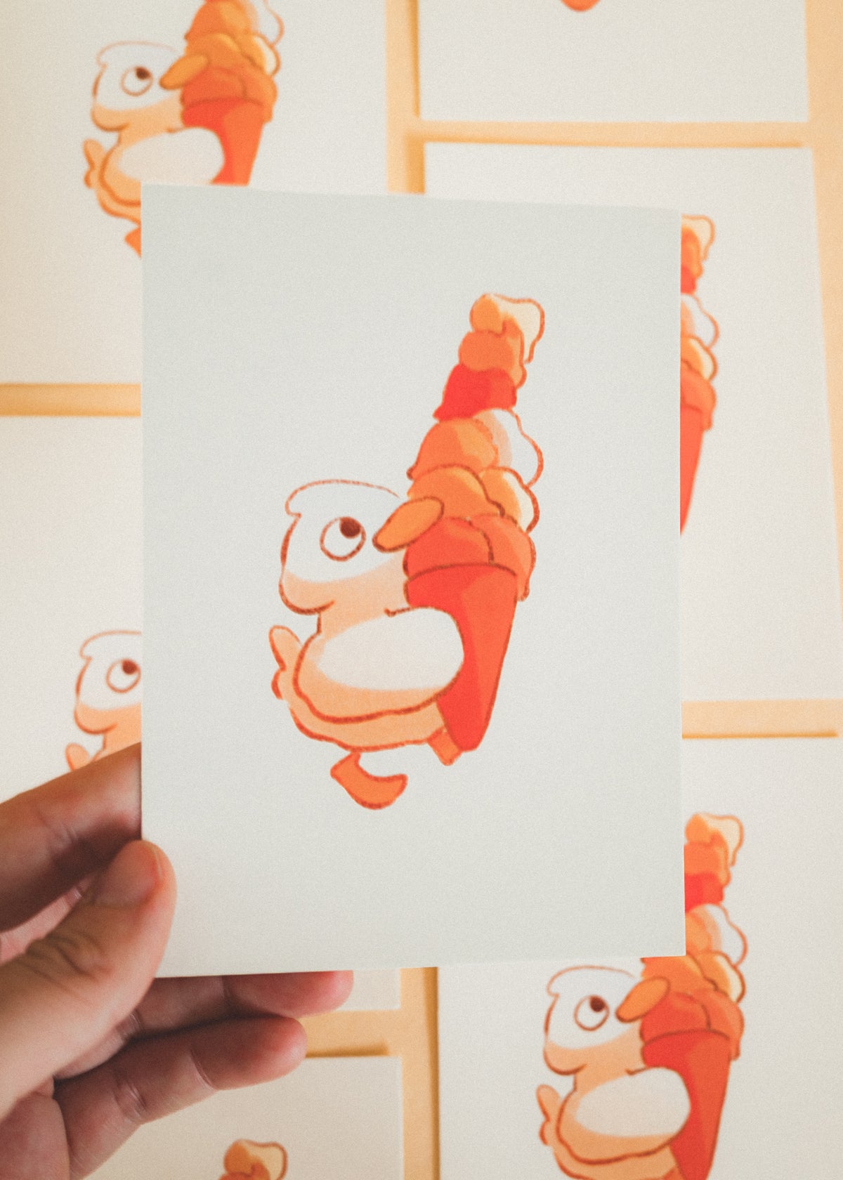 Minis prints - Enorme glace