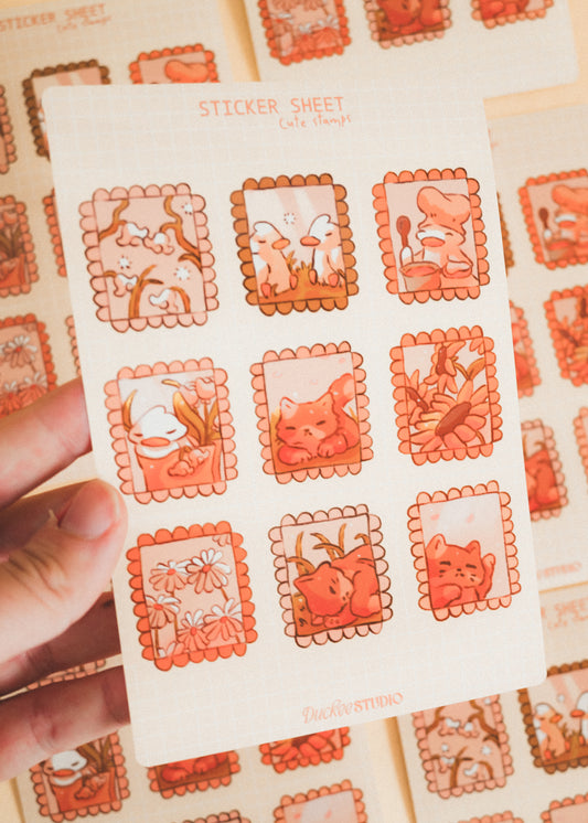 Sticker sheet - Yumyum