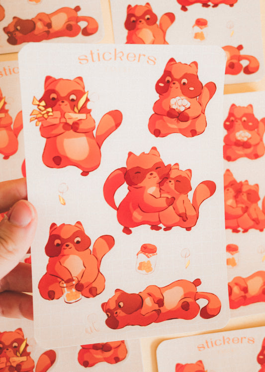 Sticker sheet - Yumyum