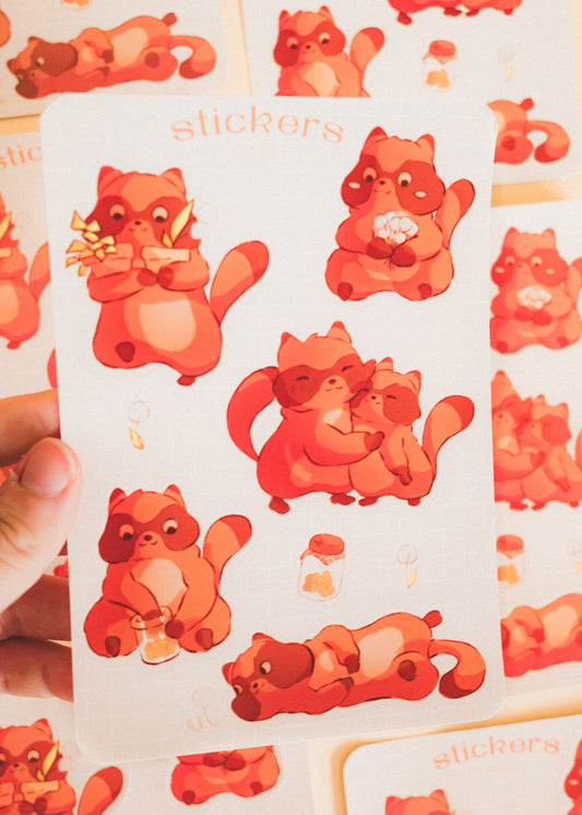 Sticker sheet - Yumyum
