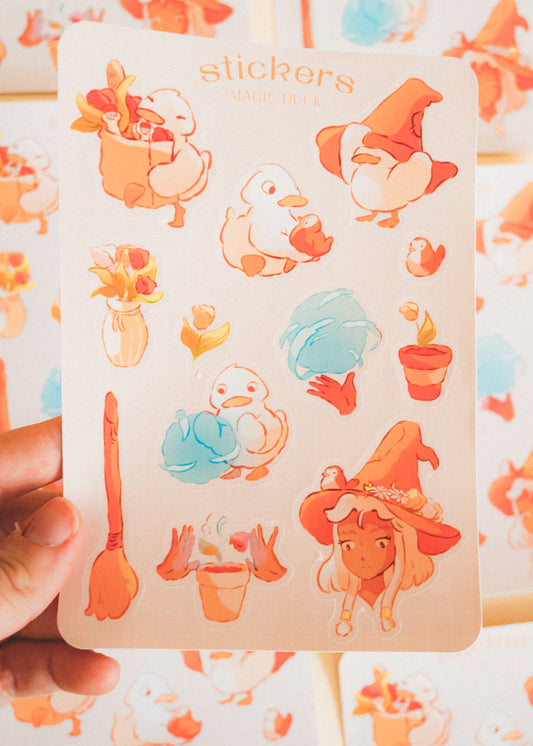 Sticker sheet - Yumyum