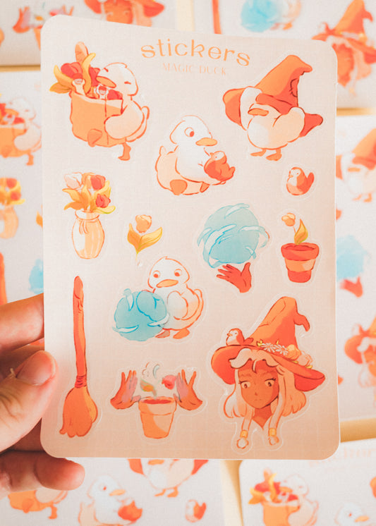 Sticker sheet - Yumyum