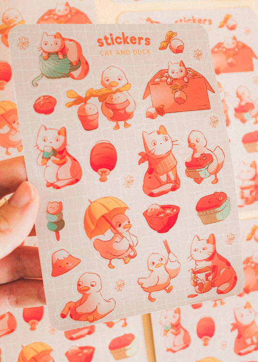 Sticker sheet - Yumyum