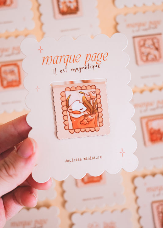 Marque page - Canard sac