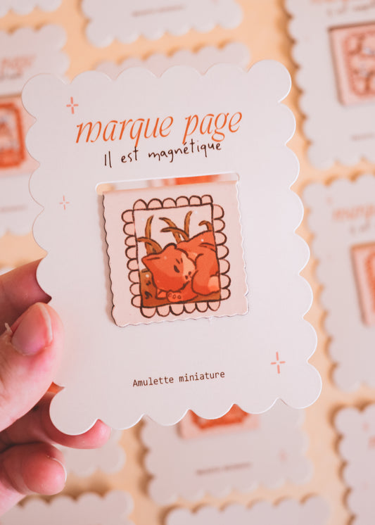 Marque page - Chat dodo