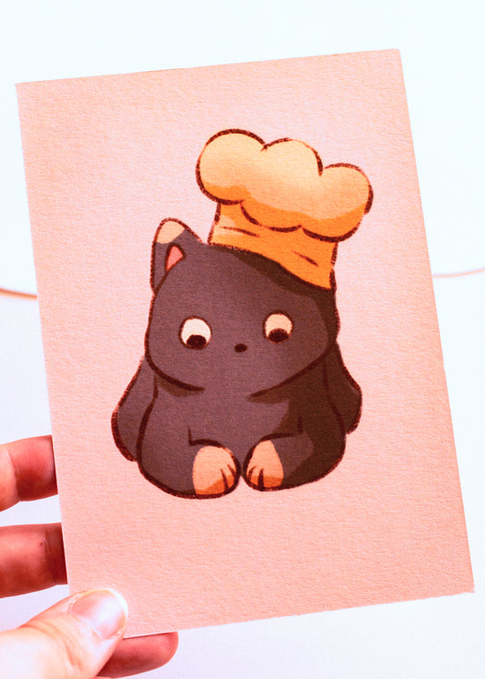 Minis prints - Chat cuisto