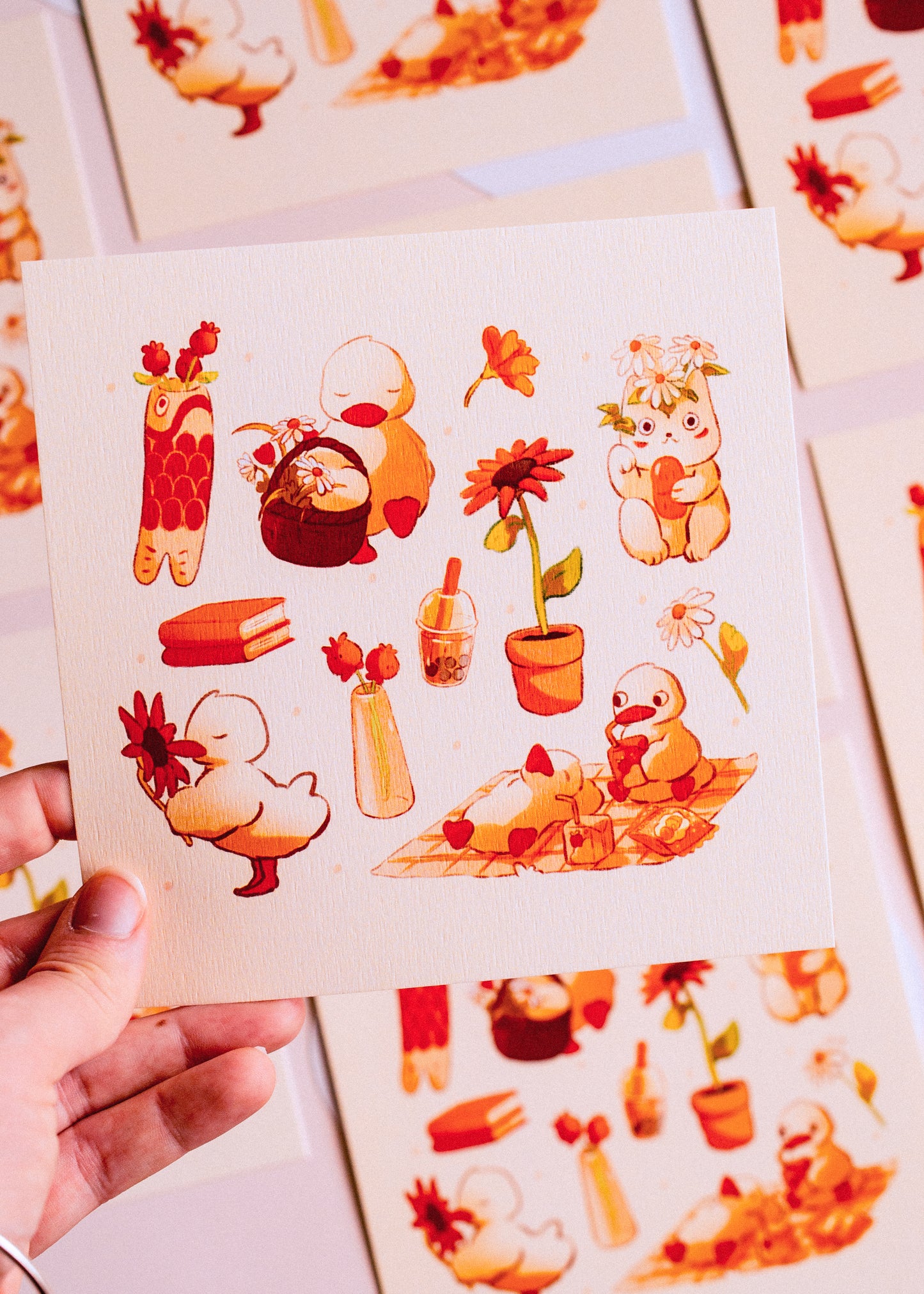 Print - Canards printanniers