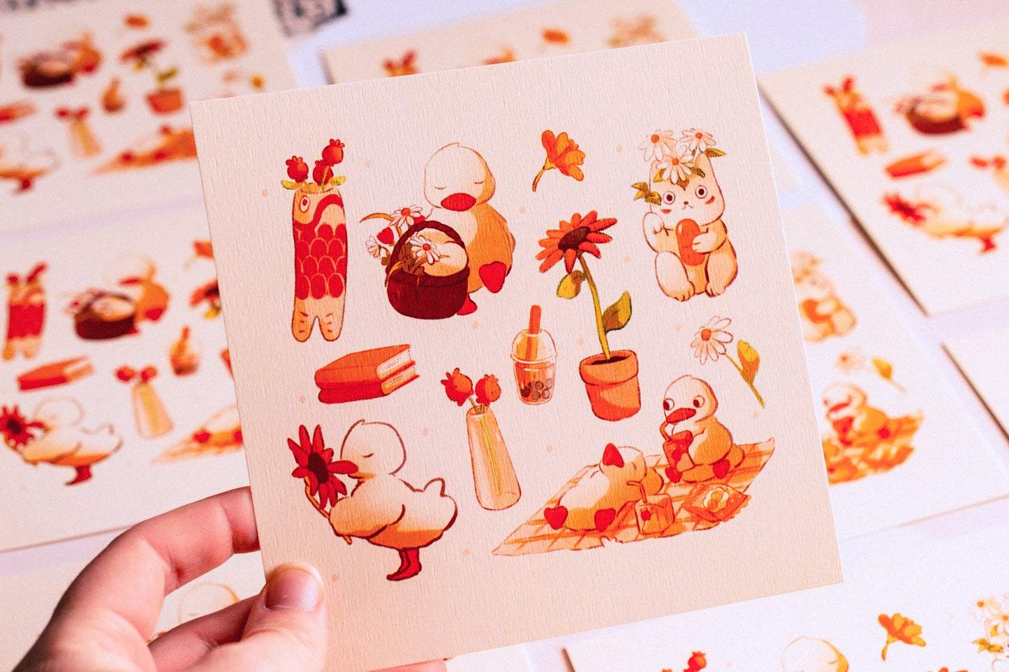 Print - Canards printanniers