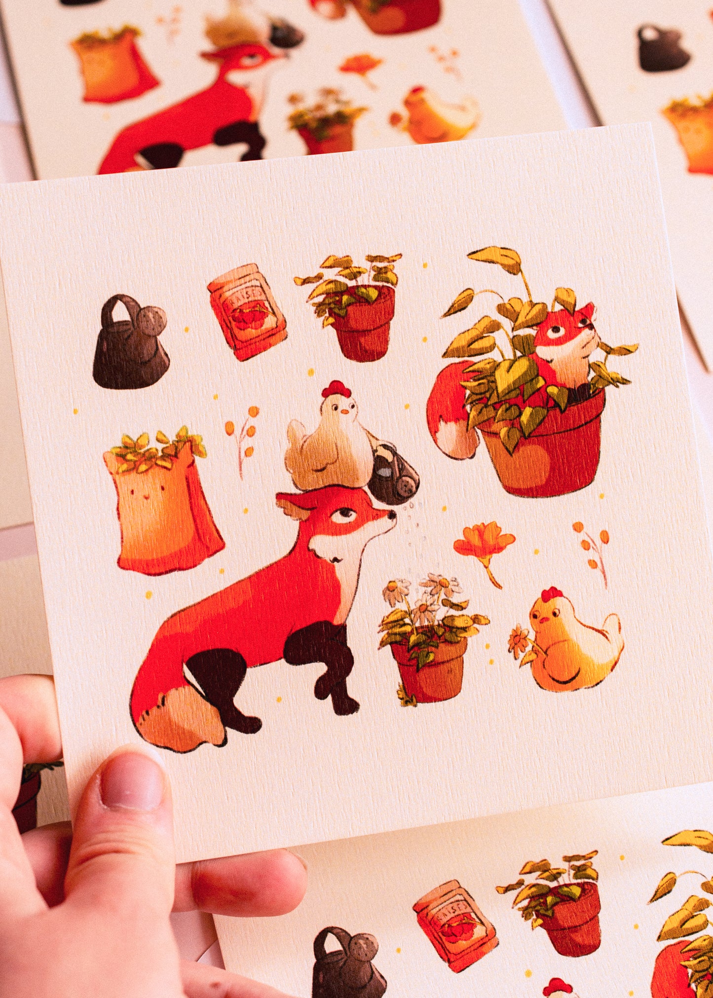 Print - Renards printanniers