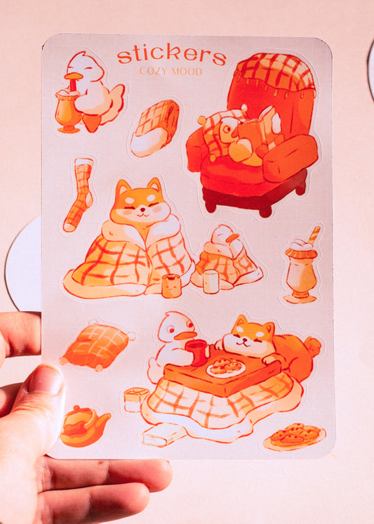 Sticker sheet - Cozy mood