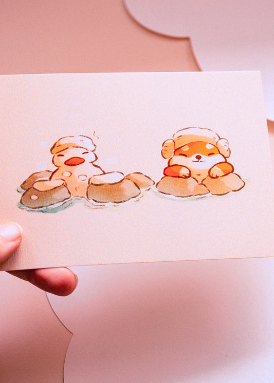 Minis prints - Onsen time