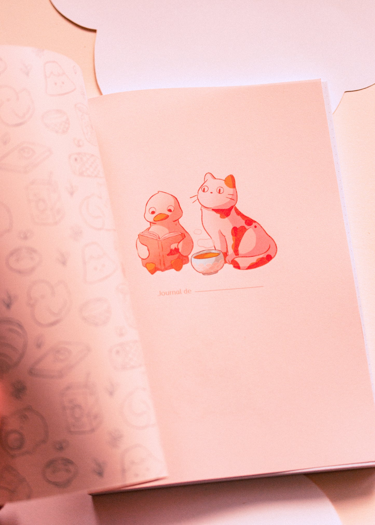 Carnet - Canard et chat au Japon