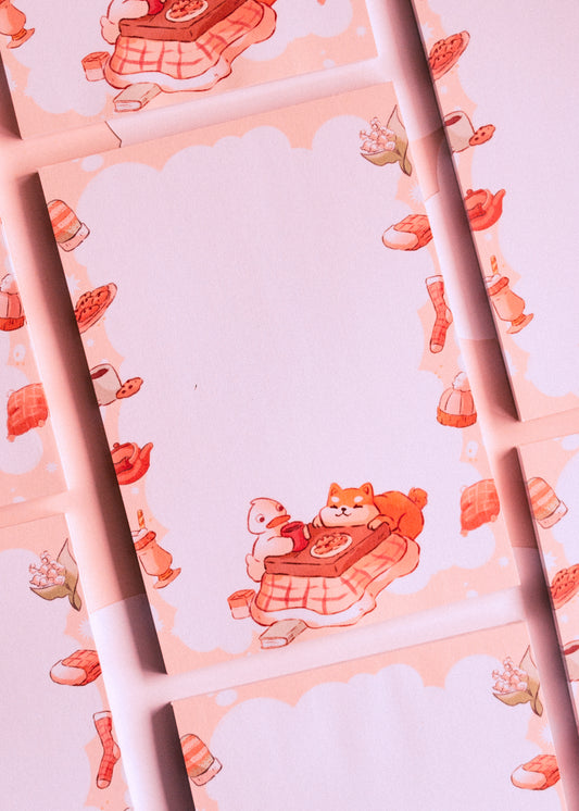 A5 notepad - Cozy mood